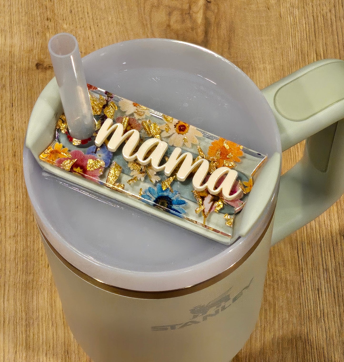 Floral Bloom Tumbler Topper for Stanley H2.0