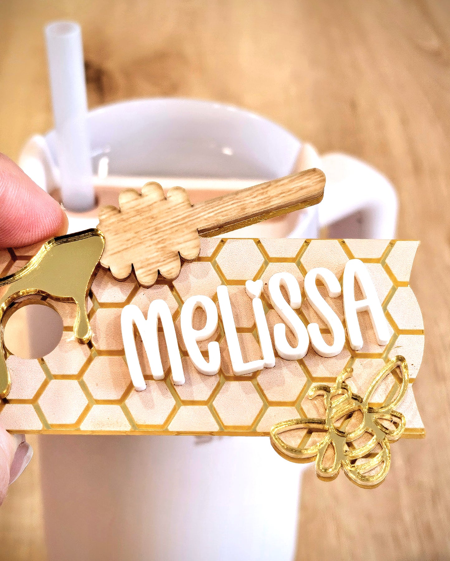 Honey Bee Tumbler Topper for Stanley H2.0