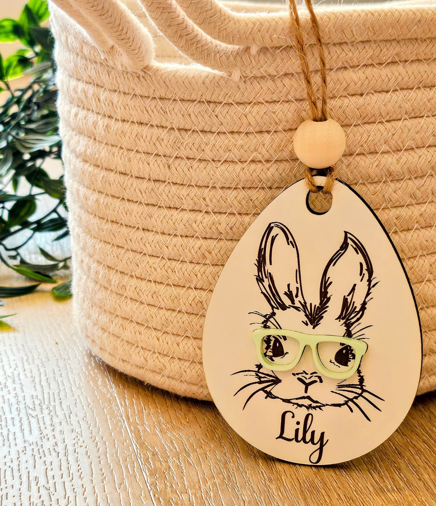 Easter Bunny Basket Tags